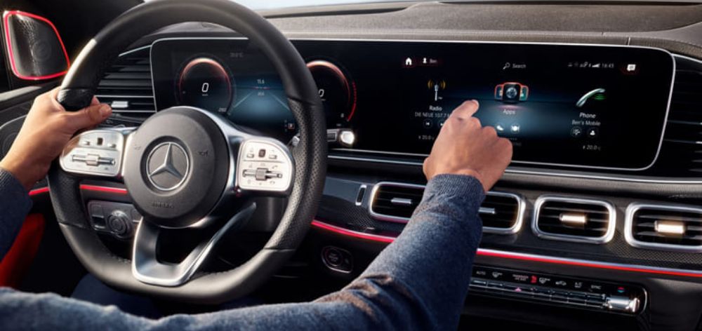 mercedes benz gle 450 coupekit interior